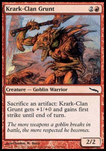 Krark-Clan Grunt⁣ - Mirrodin⁣ (Common)⁣ [97]