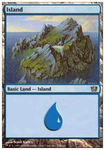 Island (V.4)⁣ - Eighth Edition⁣ (Land)⁣ [338]