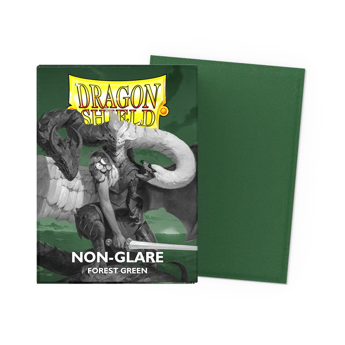 Dragon Shield - Standard Sleeves: Non-Glare Forest Green [Matte] (100 Sleeves) - The Upkeep