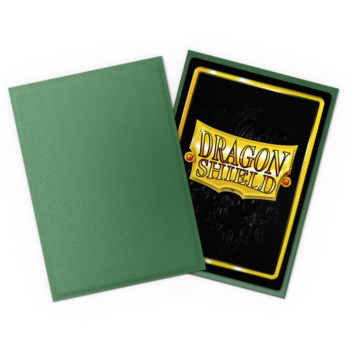 Dragon Shield - Standard Sleeves: Non-Glare Forest Green [Matte] (100 Sleeves) - The Upkeep