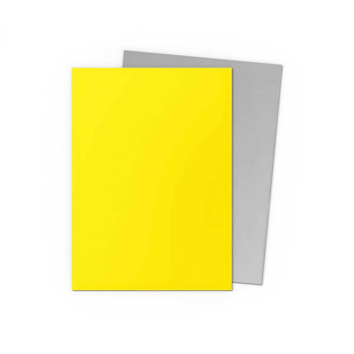 Dragon Shield - Standard Dual Sleeves: Yellow & Silver [Matte] (100 Sleeves) - The Upkeep