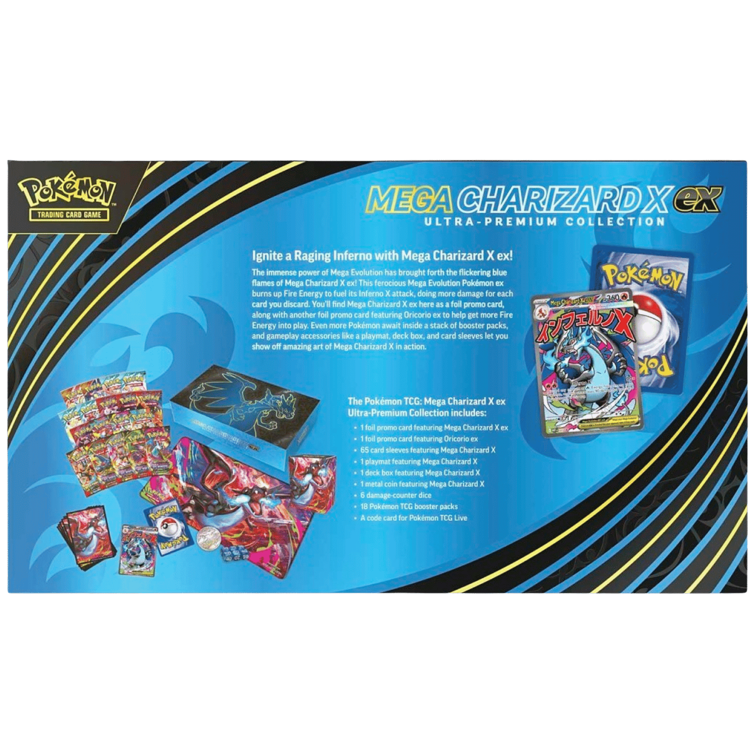 Pokémon: Mega Charizard X ex - Ultra-Premium Collection - The Upkeep