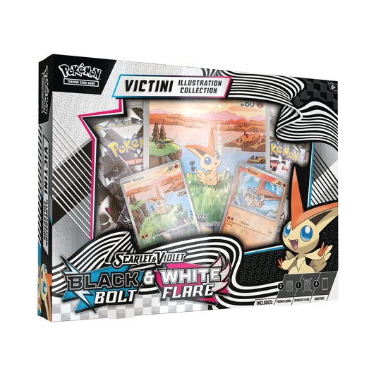 Pokémon - Black Bolt & White Flare: Unova Victini Illustration Collection