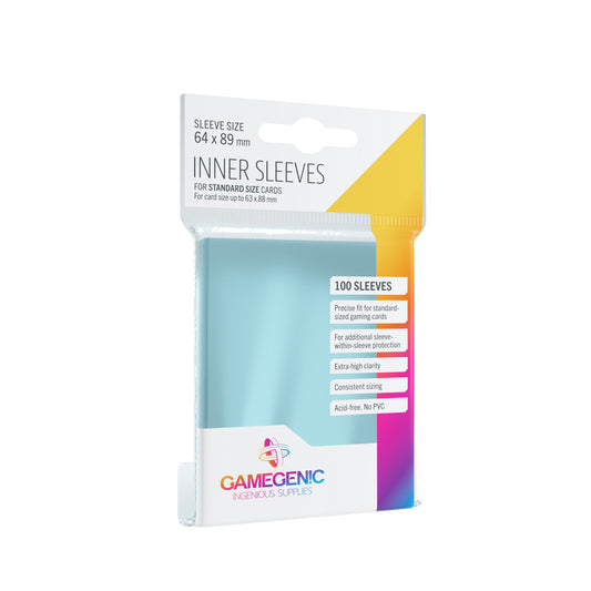 Gamegenic - Inner Sleeves (100 stuks)