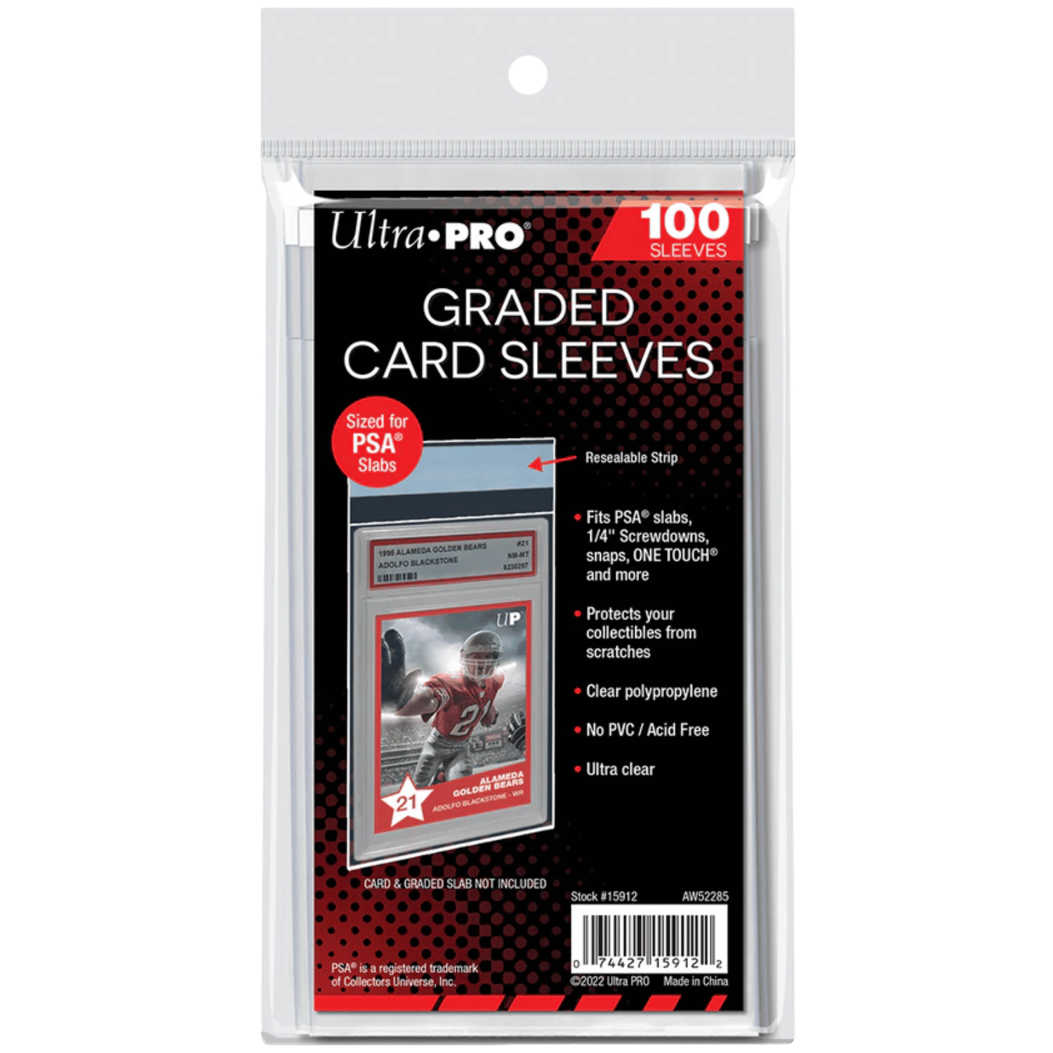 Ultra Pro - Graded Card Sleeves – 100 stuks - The Upkeep
