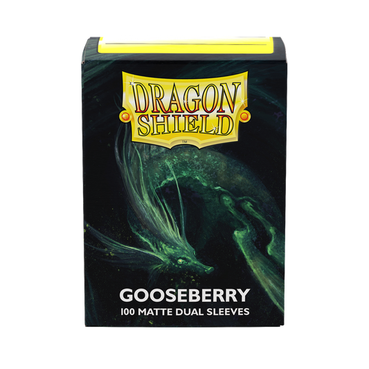 Dragon Shield - Standard Dual Sleeves: Gooseberry [Matte] (100 Sleeves)