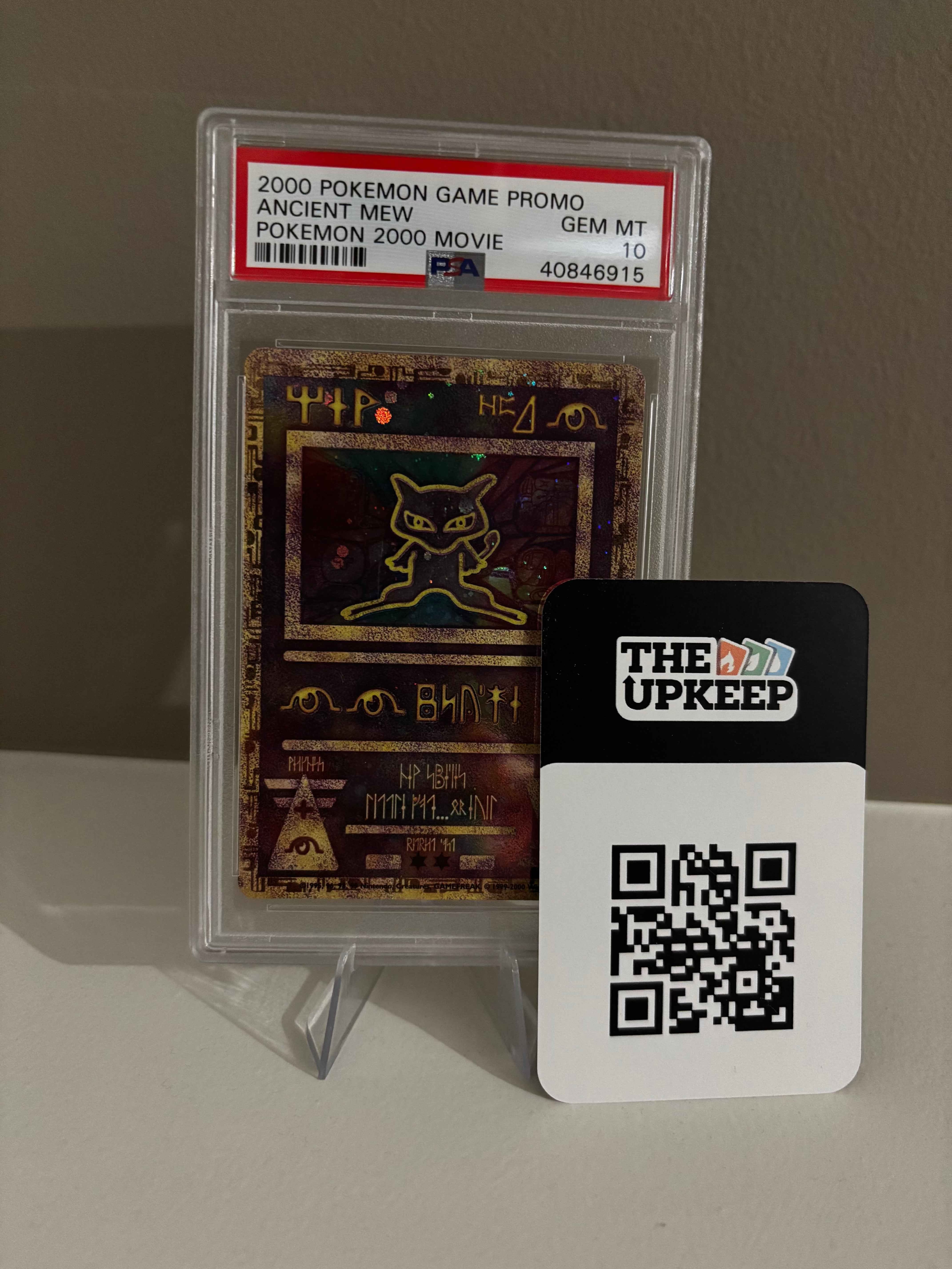 Ancient Mew – Pokémon 2000 Movie Promo – PSA 10 - The Upkeep