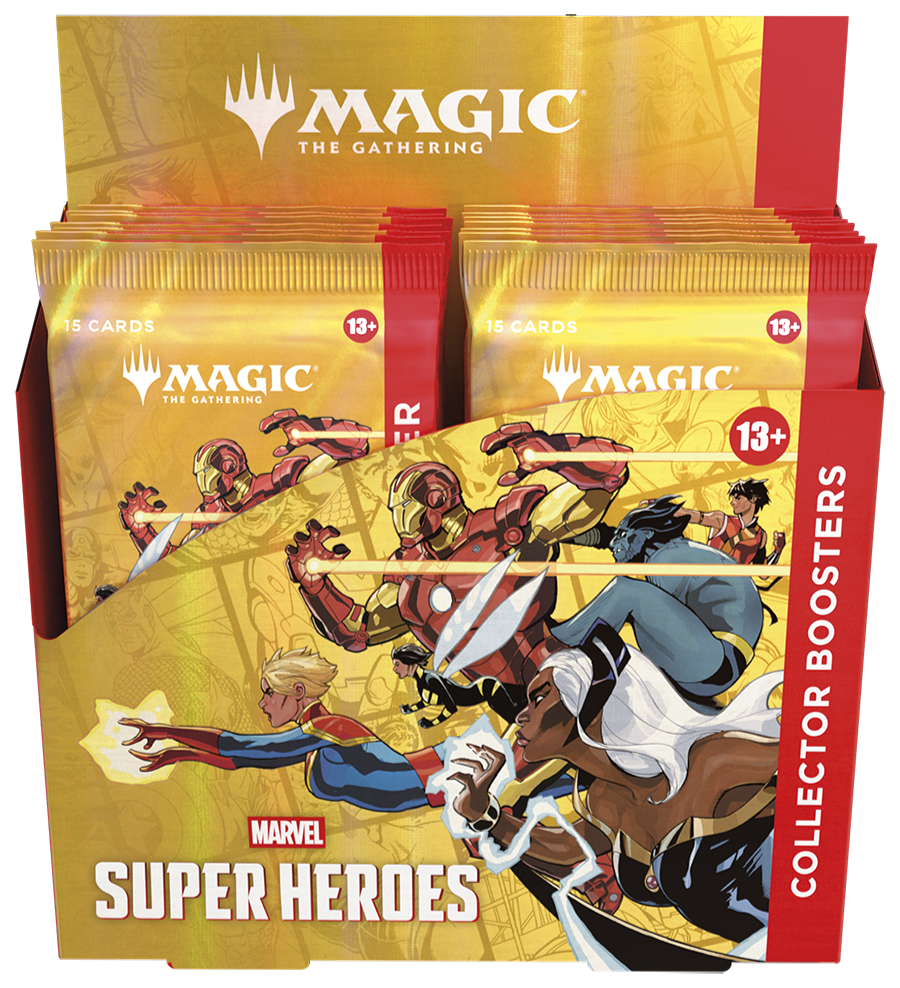 Magic: The Gathering - Marvel Super Heroes Collector Booster Display (12 Boosters) - EN - The Upkeep