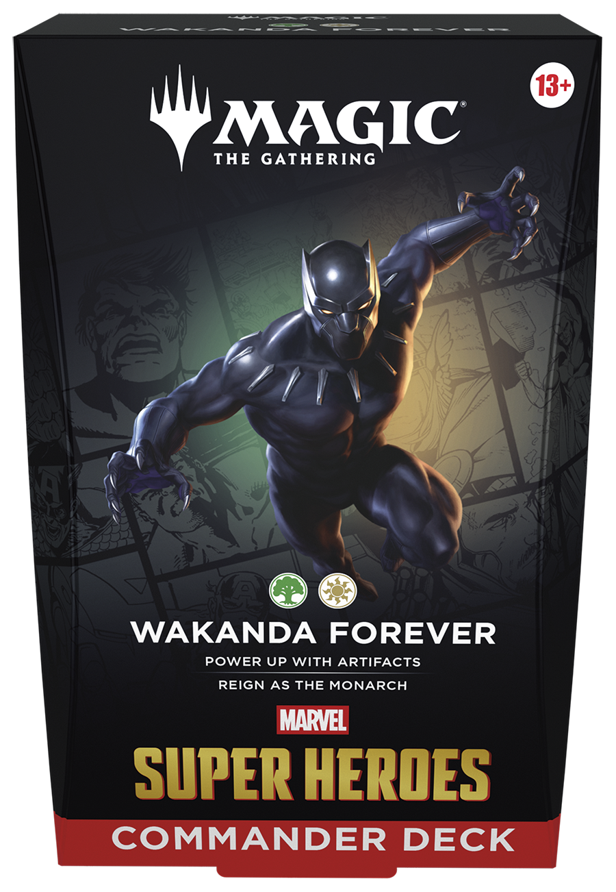 Magic: The Gathering - Marvel Super Heroes Commander Deck: Wakanda Forever - The Upkeep