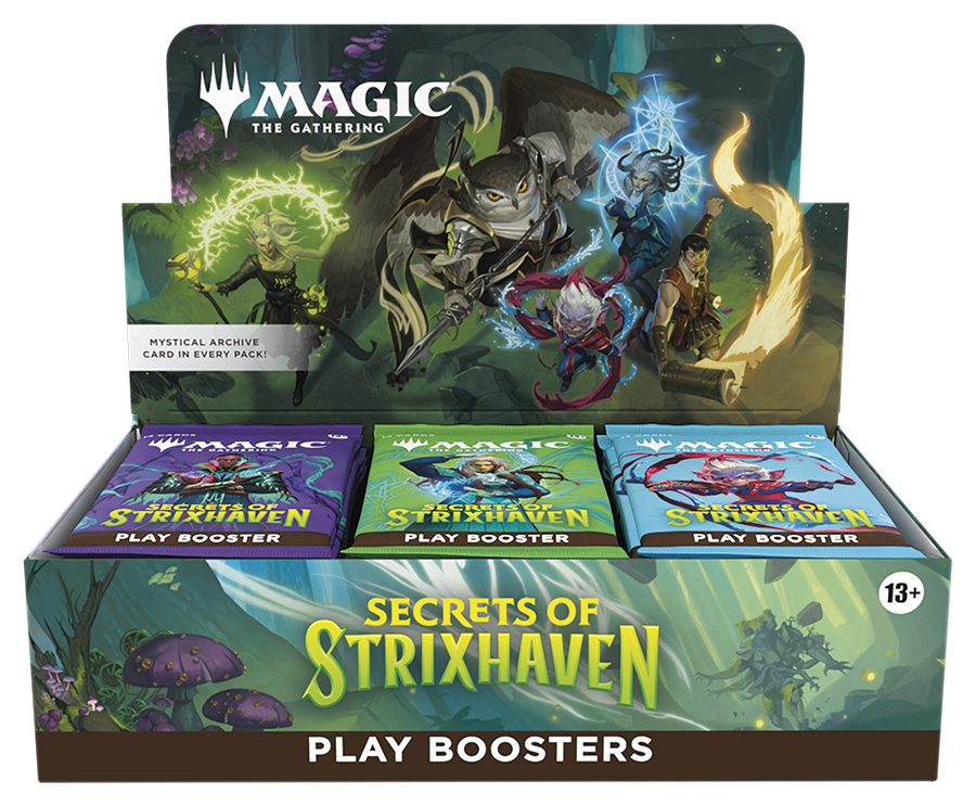 Magic: The Gathering - Secrets of Strixhaven Play Booster Display (30 Boosters) - EN - The Upkeep