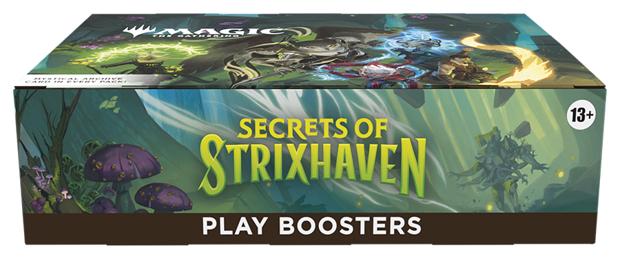 Magic: The Gathering - Secrets of Strixhaven Play Booster Display (30 Boosters) - EN - The Upkeep