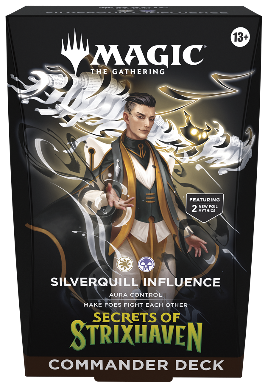 Magic: The Gathering - Secrets of Strixhaven Commander Deck: Silverquill Influence - The Upkeep