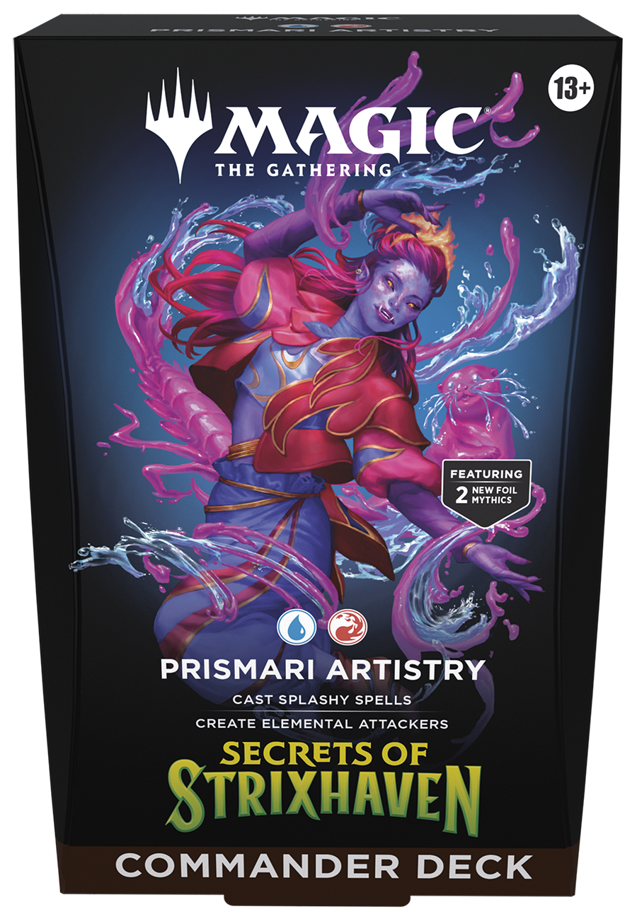 Magic: The Gathering - Secrets of Strixhaven Commander Deck: Prismari Artistry - The Upkeep