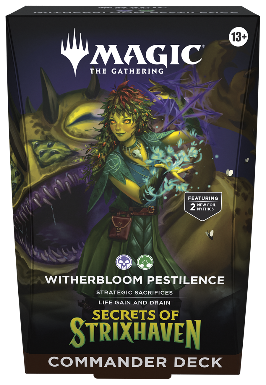 Magic: The Gathering - Secrets of Strixhaven Commander Deck: Witherbloom Pestilence - The Upkeep