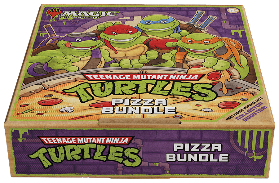 Magic: The Gathering - Teenage Mutant Ninja Turtles Pizza Bundle - The Upkeep