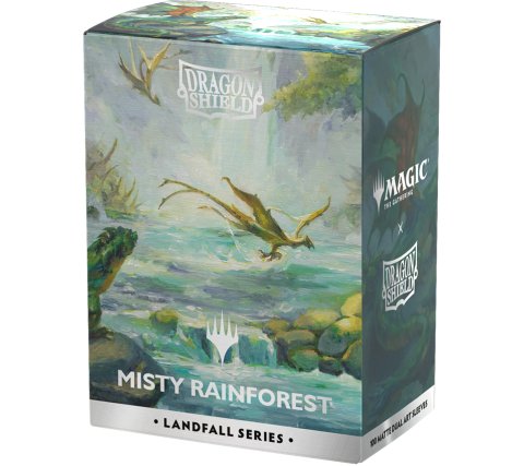 Dragon Shield Magic: The Gathering - Landfall Series: Misty Rainforest (100 stuks)