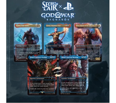 Magic: the Gathering - Secret Lair Drop Series: Secret Lair x Playstation: God of War - Norse