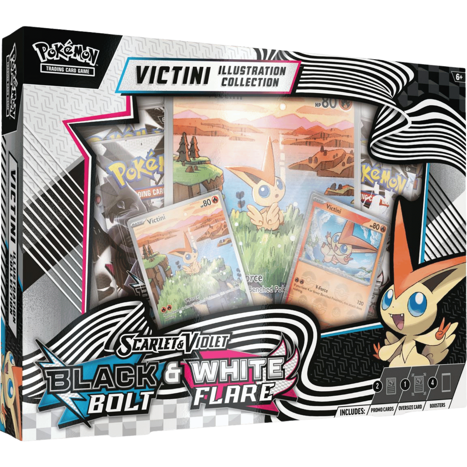 Pokémon - Black Bolt & White Flare: Unova Victini Illustration Collection - The Upkeep