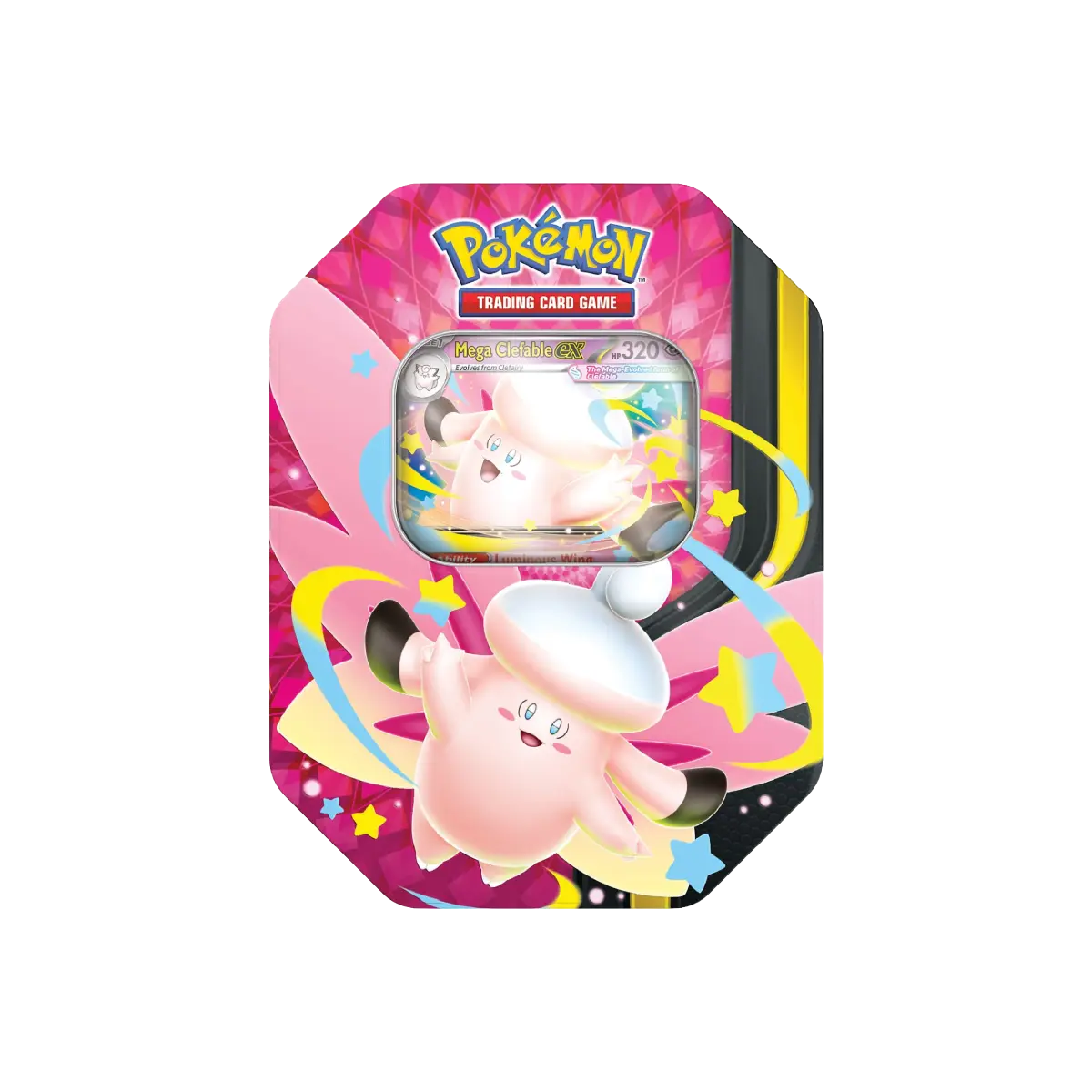 Pokémon: Mega Moonlit Ex Tin - Mega Clefable-thumbmail-1