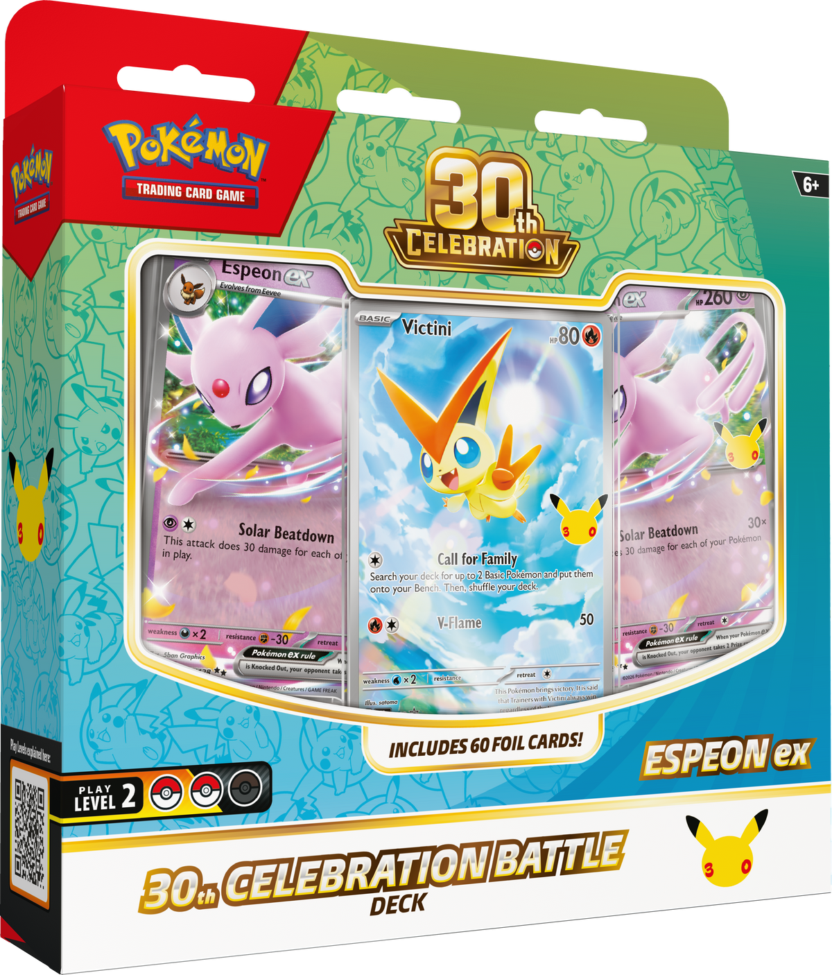 Pokémon: 30th Celebration - Battle Deck (Espeon ex)