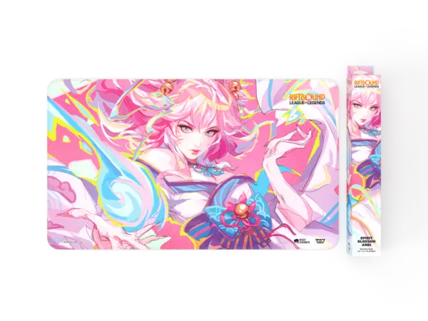 Riftbound: Spiritforged - Spirit Blossom Ahri Playmat - The Upkeep