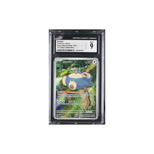 Snorlax - Black Star Promo - 051 - CGC 9