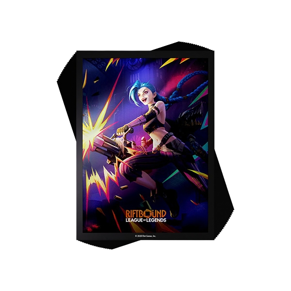 Riftbound: Vendetta - Art Sleeves (Vi vs Jinx) (100 stuks)-thumbmail-4