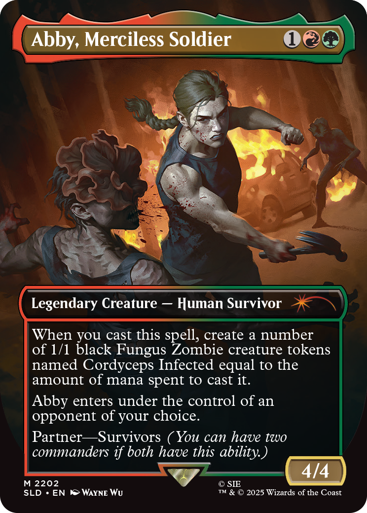 Magic: the Gathering - Secret Lair Drop Series: Secret Lair x Playstation: The Last of Us - Part 2 - The Upkeep