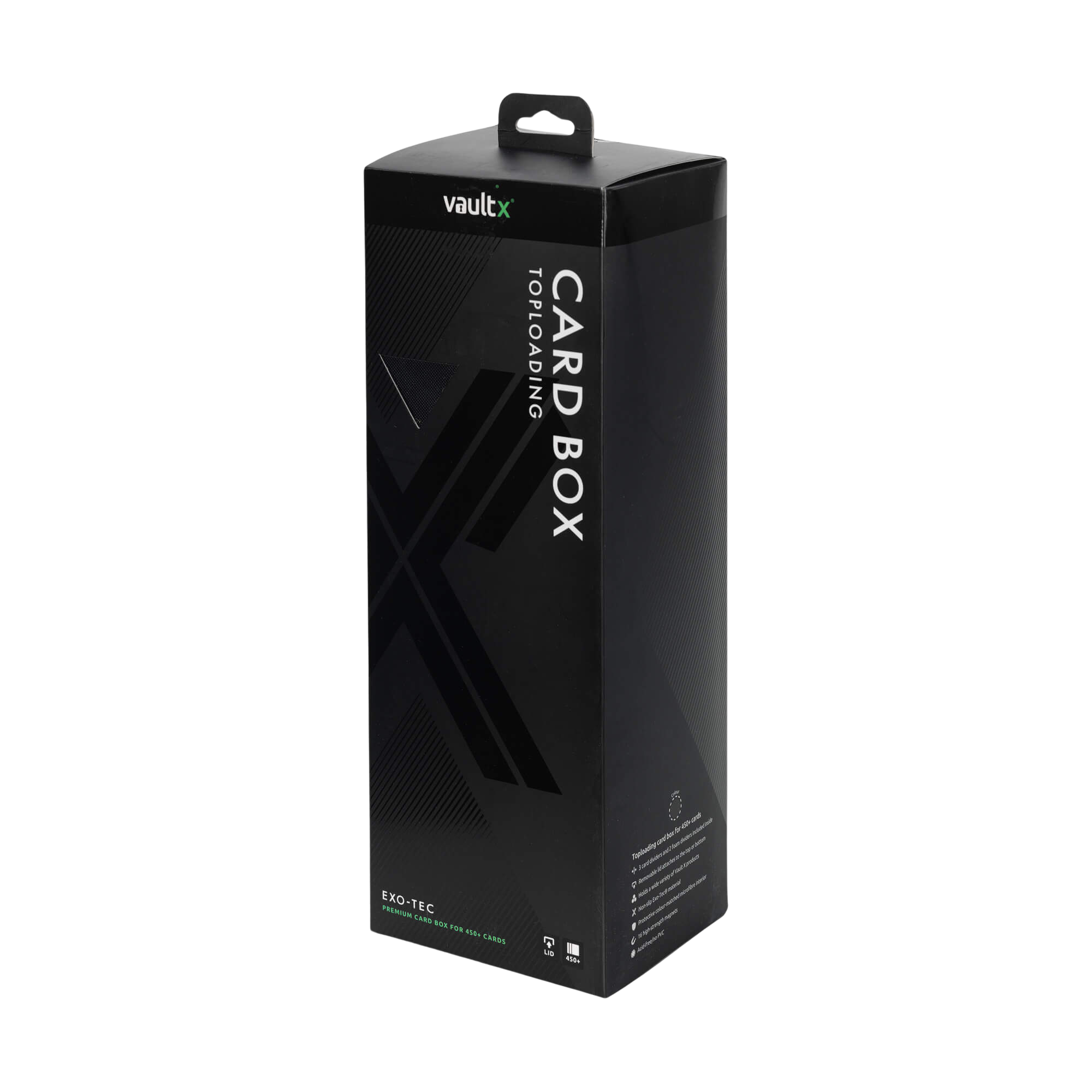 Exo-Tec® Card Box 450+ Signature Black - The Upkeep