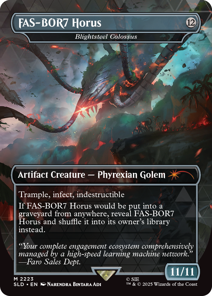 Magic: the Gathering - Secret Lair Drop Series: Secret Lair x Playstation: Horizon - Into the Forbidden West - The Upkeep