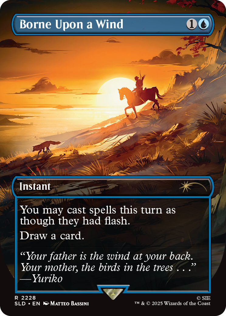 Magic: the Gathering - Secret Lair Drop Series: Secret Lair x Playstation: Ghost of Tsushima - The Upkeep