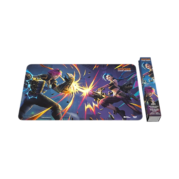 Riftbound: Vendetta - Playmat (Vi vs Jinx)-thumbmail-3