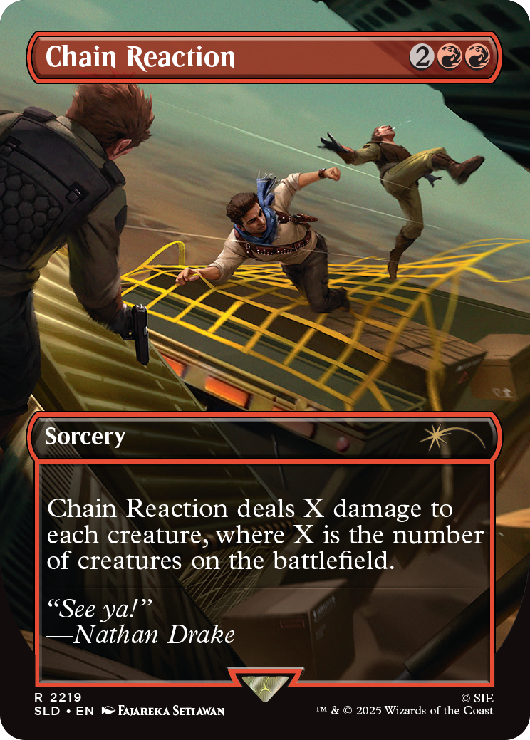 Magic: the Gathering - Secret Lair Drop Series: Secret Lair x Playstation: Uncharted - The Upkeep