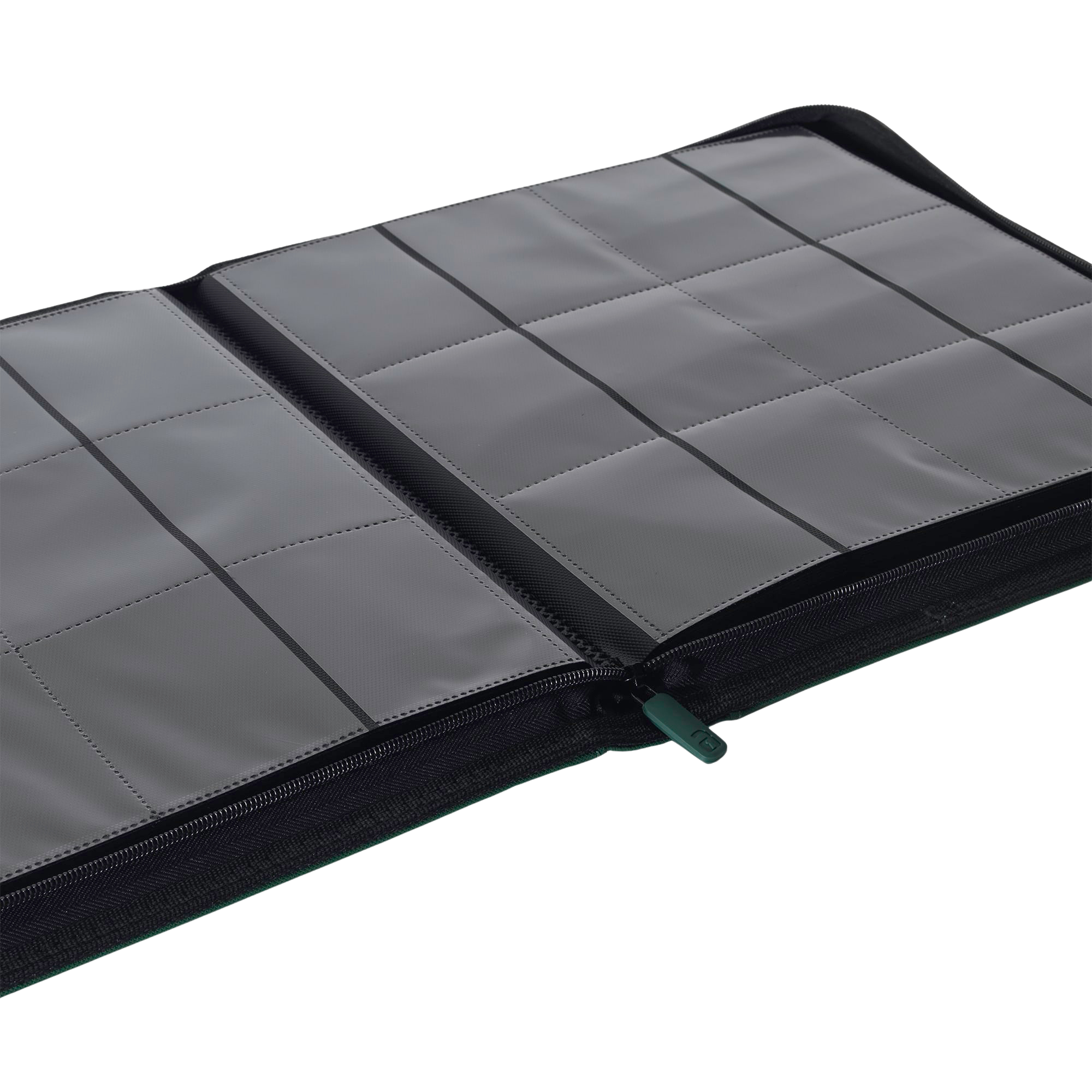 12-Pocket Exo-Tec® Zip Binder Forest Green - The Upkeep
