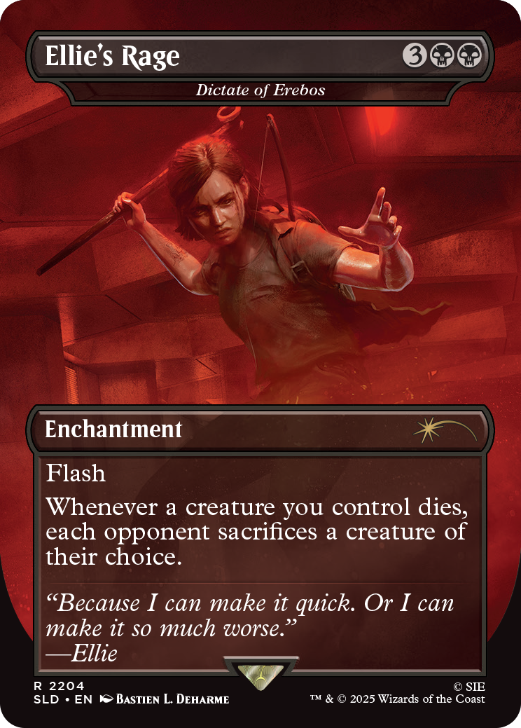 Magic: the Gathering - Secret Lair Drop Series: Secret Lair x Playstation: The Last of Us - Part 2 - The Upkeep