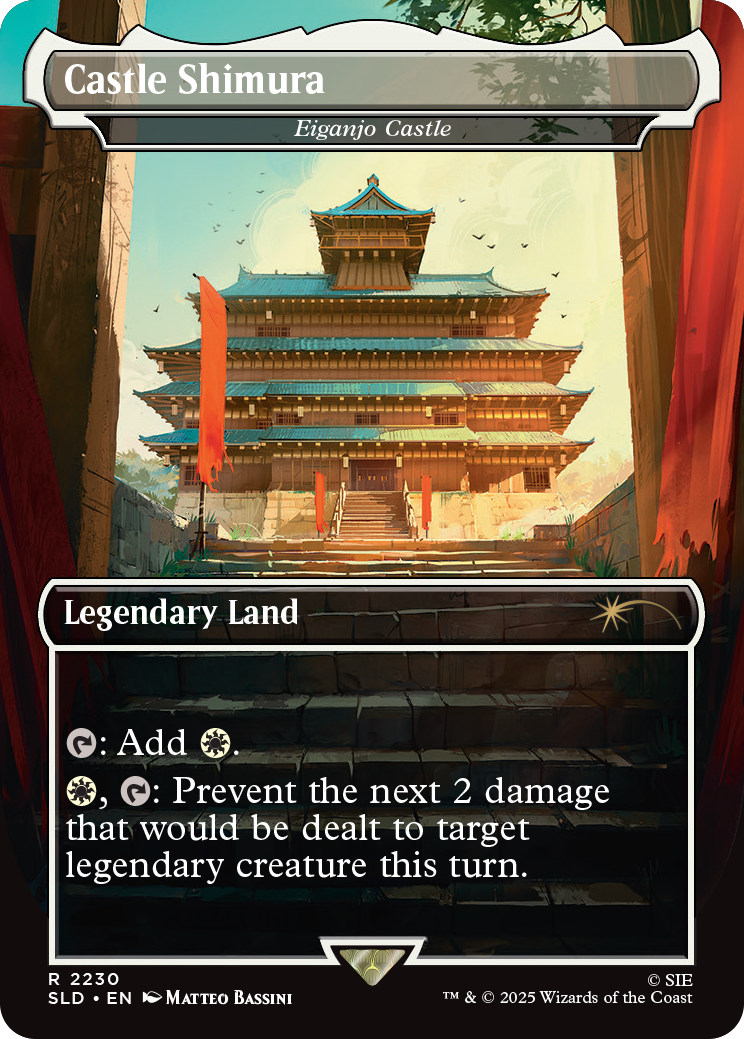 Magic: the Gathering - Secret Lair Drop Series: Secret Lair x Playstation: Ghost of Tsushima - The Upkeep
