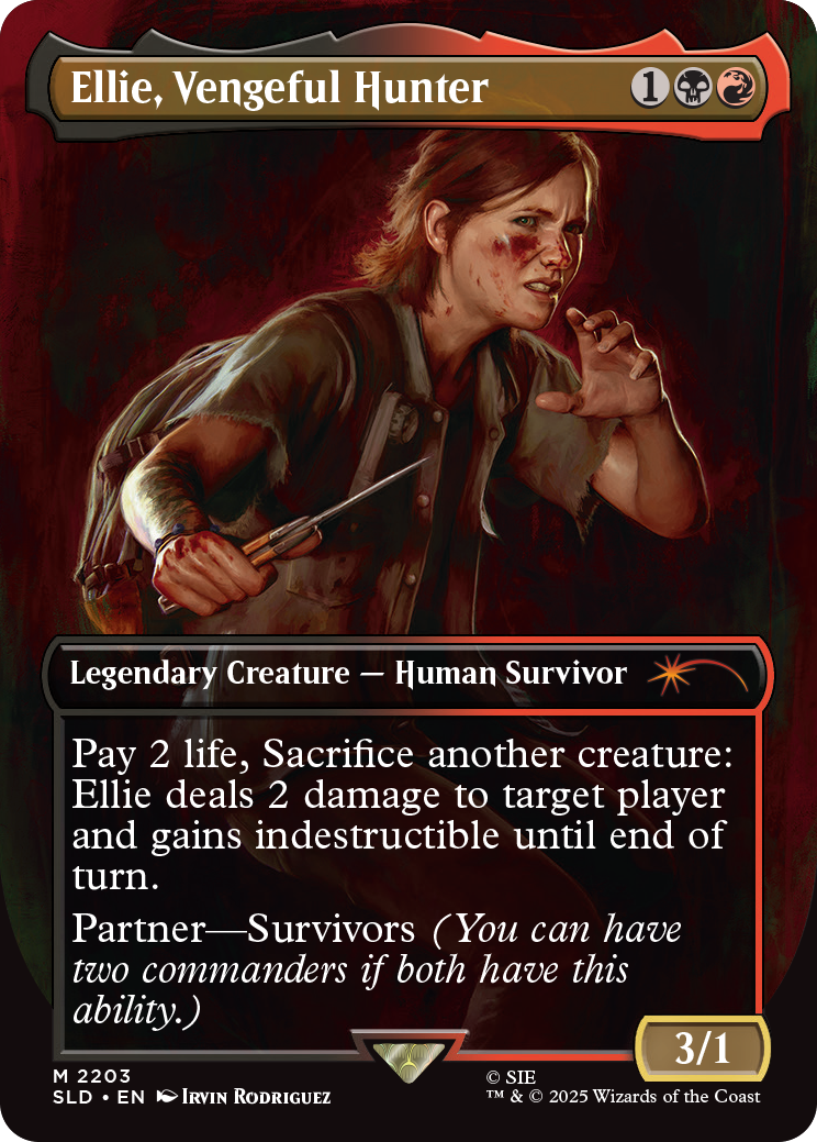 Magic: the Gathering - Secret Lair Drop Series: Secret Lair x Playstation: The Last of Us - Part 2 - The Upkeep
