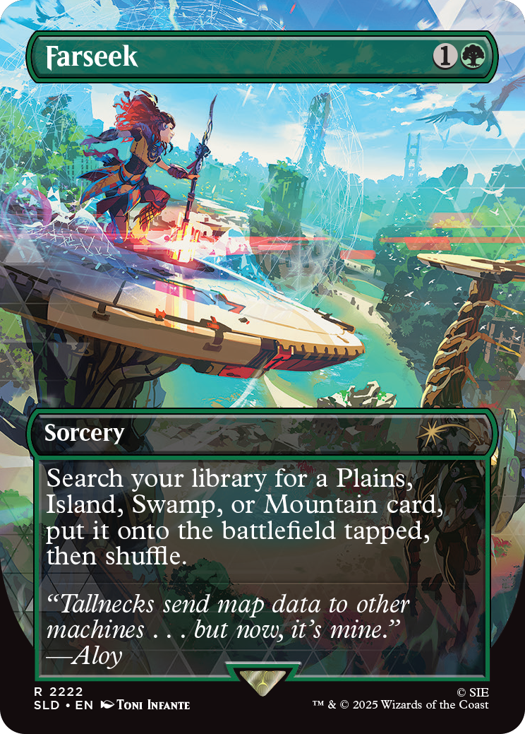 Magic: the Gathering - Secret Lair Drop Series: Secret Lair x Playstation: Horizon - Into the Forbidden West - The Upkeep