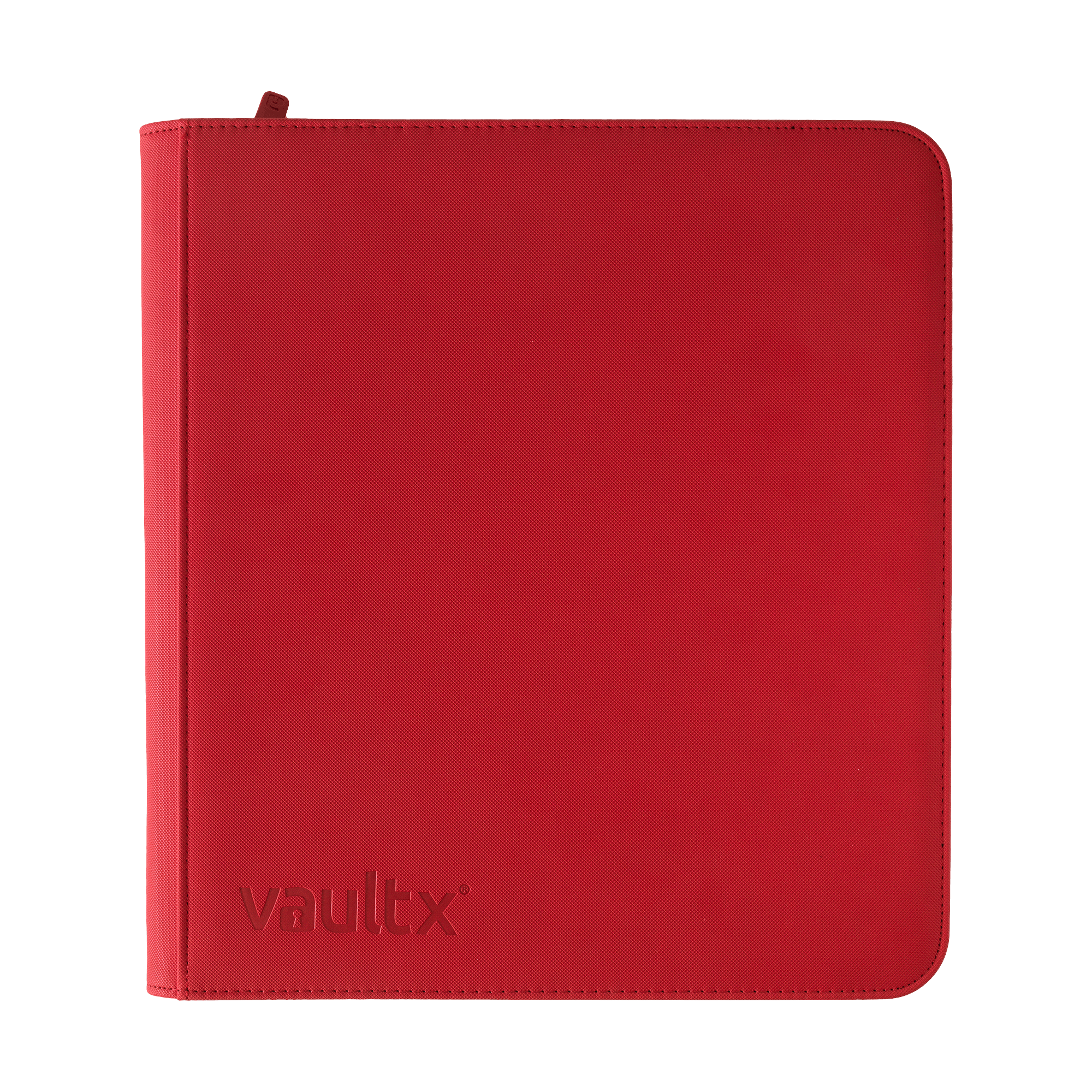 12-Pocket Exo-Tec® Zip Binder Fire Red - The Upkeep
