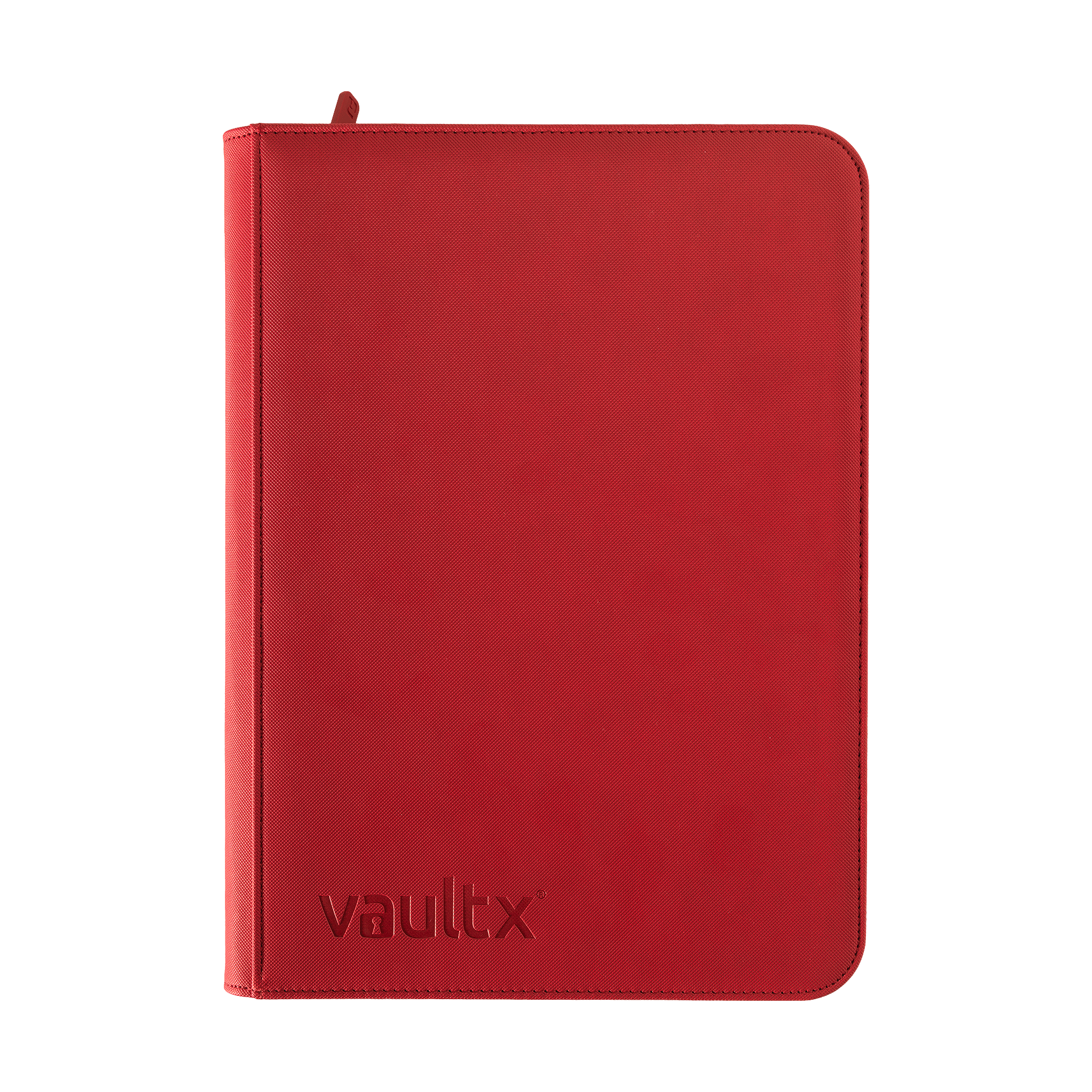 9-Pocket Exo-Tec® Zip Binder Fire Red - The Upkeep