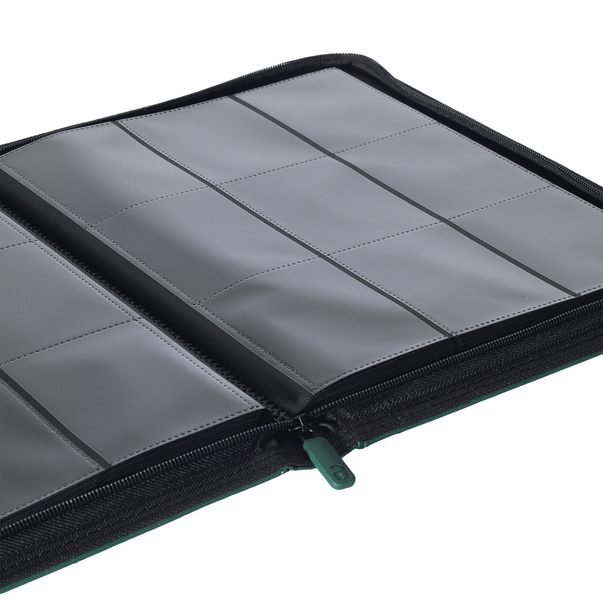 9-Pocket Exo-Tec® Zip Binder Forest Green - The Upkeep