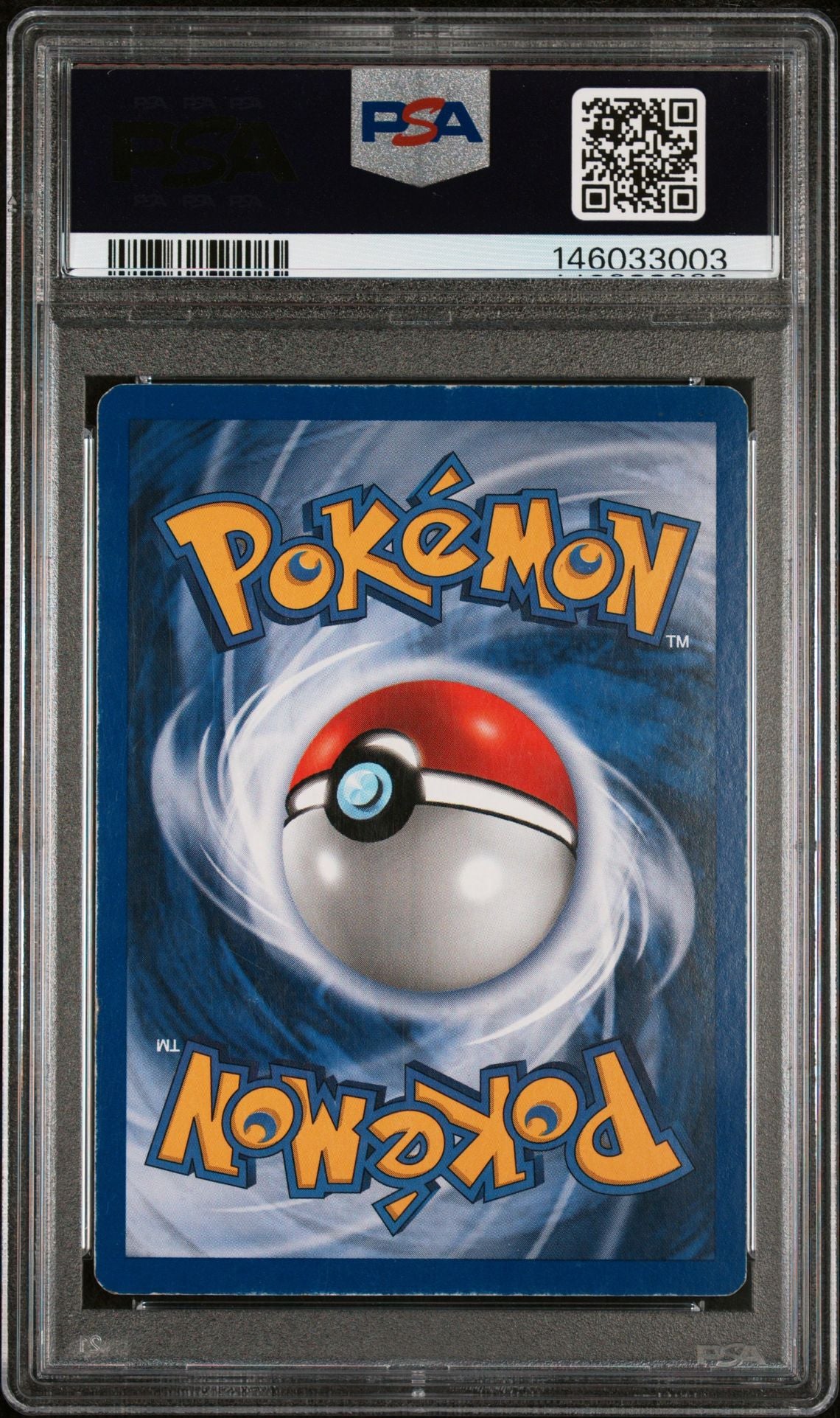 Charizard Base Set 2 #4 Holo PSA 3 Very Good - achterkant slab met PSA-certificering