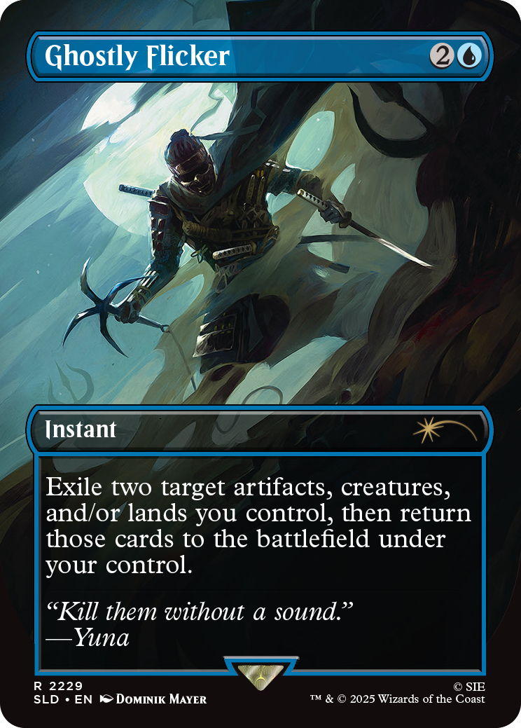 Magic: the Gathering - Secret Lair Drop Series: Secret Lair x Playstation: Ghost of Tsushima - The Upkeep