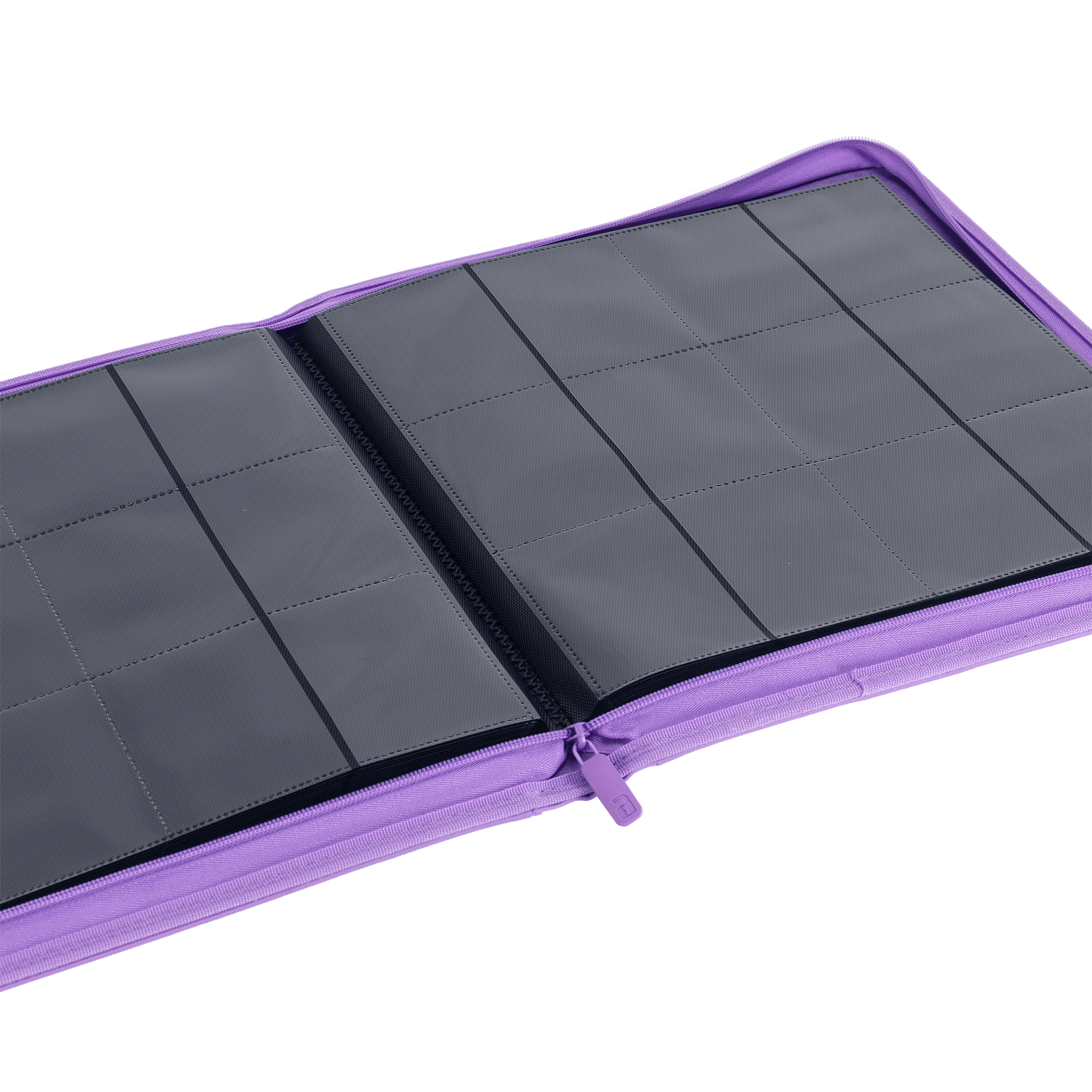 12-Pocket Exo-Tec® Zip Binder Just Purple - The Upkeep