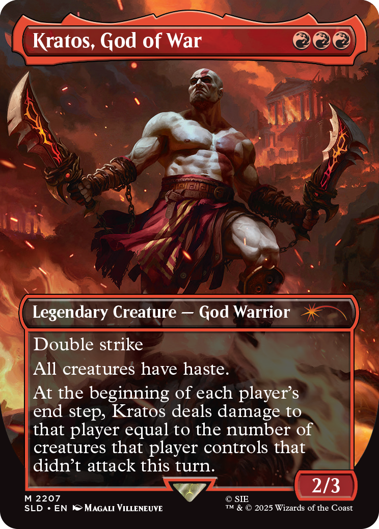Magic: the Gathering - Secret Lair Drop Series: Secret Lair x Playstation: God of War - Greek - The Upkeep