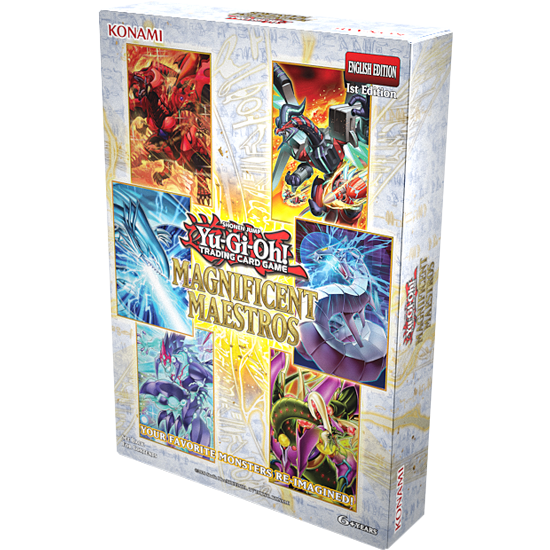 Yu-Gi-Oh Magnificent Maestros Booster Box 1st Edition MAMS - Grand Master Rare en Toon, Unchained, Witchcrafter kaarten