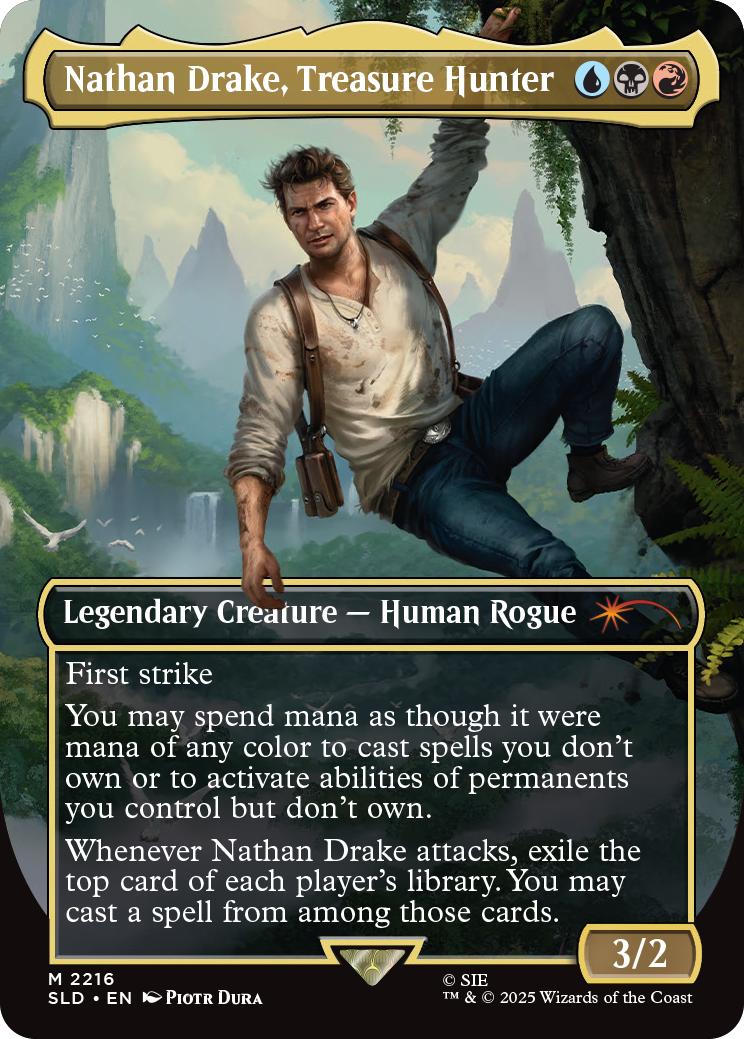 Magic: the Gathering - Secret Lair Drop Series: Secret Lair x Playstation: Uncharted - The Upkeep