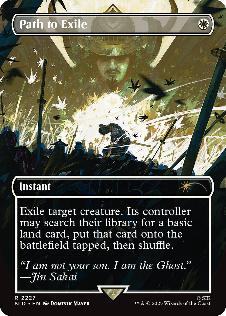 Magic: the Gathering - Secret Lair Drop Series: Secret Lair x Playstation: Ghost of Tsushima - The Upkeep