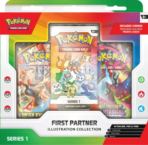 Pokémon: First Partner Illustration Collection - Series 1 - The Upkeep