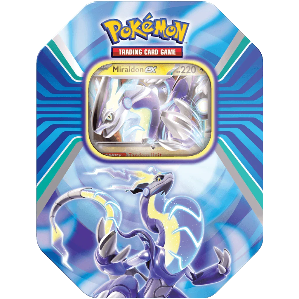 Pokémon Paldea Legends Tin Miraidon ex